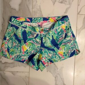 Lilly Pulitzer Tropical Print Shorts